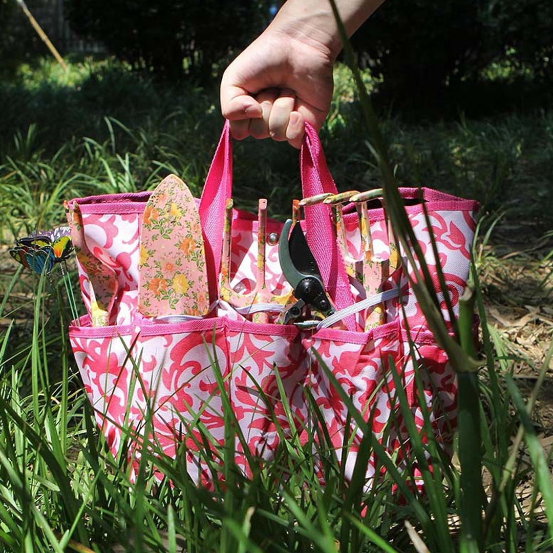 Pink girls gardening gifts outdoor home gardening tools