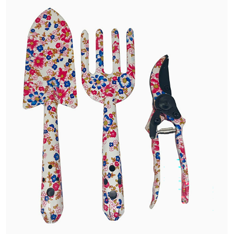 3-piece garden horticulture tool set